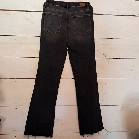 Judy Blue Ashland High Rise Slim Bootcut Black Wash Jeans Size 9/29 - Picture 3 of 11